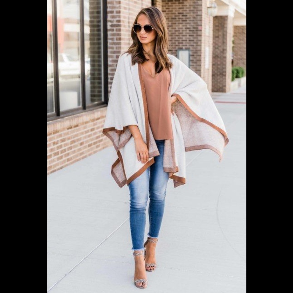 Pink Lily Poncho
